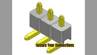 직각 핀 헤더 커넥터 2.54mm