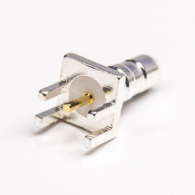 동축 케이블을 연결하기 위한 4 홀 RF 스마 Smb 연결기 14.7MM