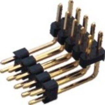 해더 커넥터 2.54 밀리미터 이원적 가로열 R/A 타입 2*2PIN을 2*40PIN H=2.54MM에 핀으로 꽂으세요