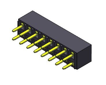 2*40PIN H=5.60mm에 대한 여성 해더 커넥터 2.54 밀리미터 이원적 가로열 딥 타입 2*2PIN