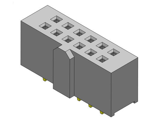 2*40PIN에 대한 이원적 가로열 딥 타입 2.54 Mm 피치 여성 헤더 2*2PIN