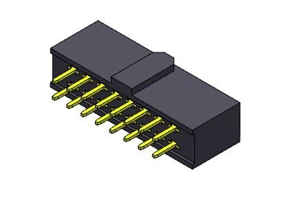 2*40PIN에 대한 이원적 가로열 딥 타입 2.54 Mm 피치 여성 헤더 2*2PIN