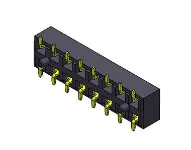 2*40PIN H=3.50mm에 대한 여성 해더 커넥터 2.54 밀리미터 이원적 가로열 SMT 타입 2*2PIN