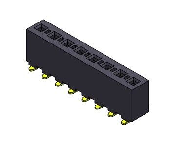 2*24PIN Ｈ 8.89 밀리미터에 대한 3.96 밀리미터 이원적 가로열 SMT PCB 해더 커넥터 2*2PIN