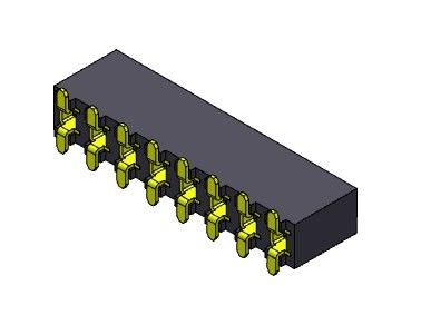 2*24PIN Ｈ 8.89 밀리미터에 대한 3.96 밀리미터 이원적 가로열 SMT PCB 해더 커넥터 2*2PIN