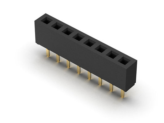 1*40PIN H=4.30mm에 대한 여성 해더 커넥터 2.00 밀리미터 단일 열 딥 타입 1*2PIN