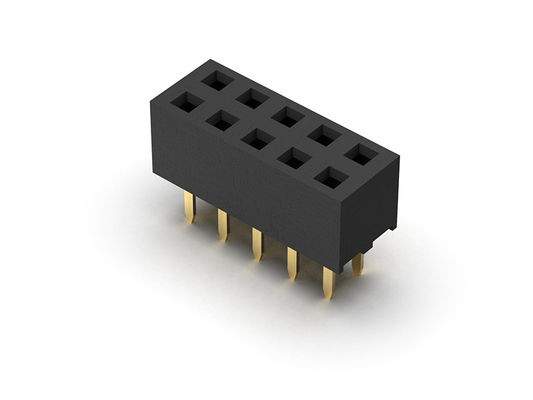 2*40PIN H=4.30mm에 대한 여성 해더 커넥터 2.00 밀리미터 이원적 가로열 딥 타입 2*2PIN
