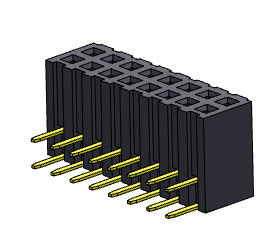 2*40PIN H=4.85mm에 대한 2.00 밀리미터 암핀 헤더 딥 타입 2*2PIN