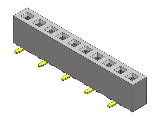 1*40PIN H=4.30mm에 대한 2.00 밀리미터 단일 열 SMT 형태 PCB 해더 커넥터 1*2PIN