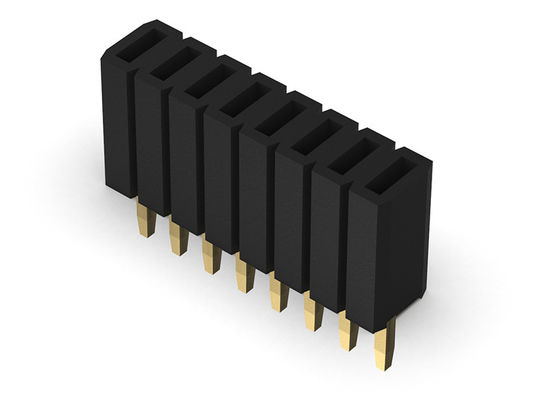1*50PIN H=4.60mm에 대한 여성 해더 커넥터 1.27 밀리미터 단일 열 스트레이트 타입 1*2PIN