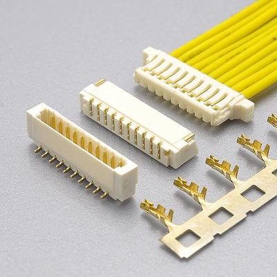 보드 접속기 단일 열 0.8 밀리미터 웨이퍼 커넥터 2Pin-20Pin에 대한 JST 와이어