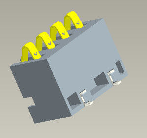 PEG와 피치 2.5 밀리미터 배터리 커넥터 SMT 타입 H=6.7mm 4Pin