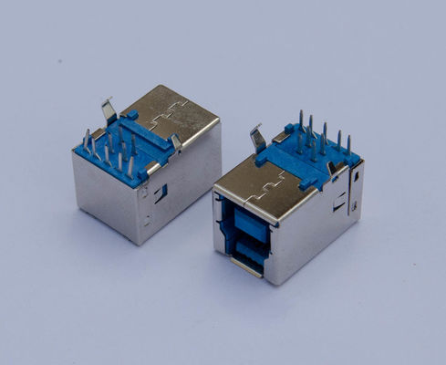 1.0Amp 고속도 Usb 3.0 비 연결기 직각 90' 딥 타입