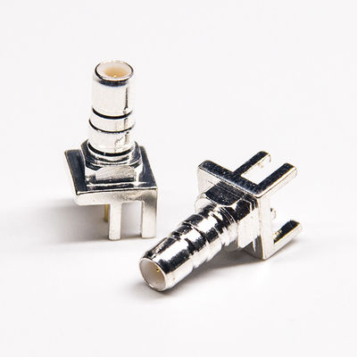동축 케이블을 연결하기 위한 4 홀 RF 스마 Smb 연결기 14.7MM