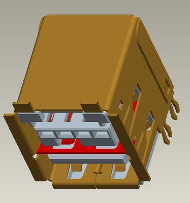 3.0Amp 힘 Usb 연결기 여성  직각 90' 딥 타입 (귀로) 5V 12V 24V