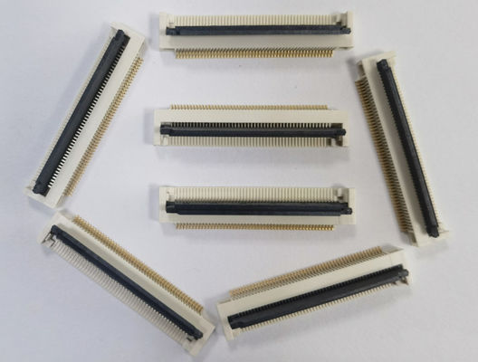 피치 0.5mm Fpc 커넥터 4 핀에서 68 핀 오른쪽 각 90 ° SMT 타입에 쉽게 H 2.55mm